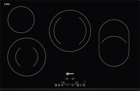 T11D83X2 Extra wide ceramic hob Black ceramic glass