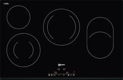 T11D83X2 Extra wide ceramic hob Black ceramic glass