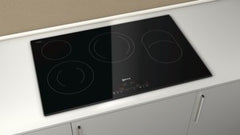 T11D83X2 Extra wide ceramic hob Black ceramic glass