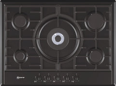 T25S56S0 Extra wide gas hob Black