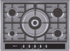 T26S56N0 Extra wide gas hob Stainless steel