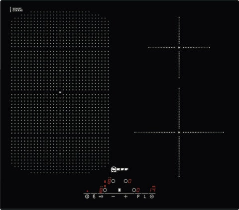 T51D53X2 Induction hob Black ceramic glass