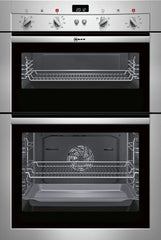 U14M42N3GB Double oven Stainless steel