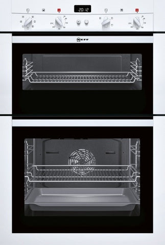 U14M42W3GB Double oven White