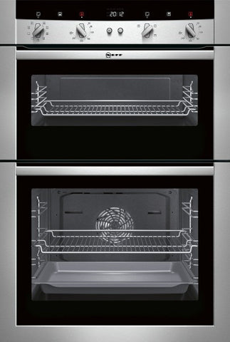 U15M52N3GB Double oven Stainless steel