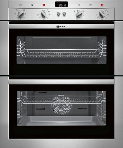 U17M42N3GB Built-under double oven Stainless steel