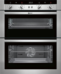 U17M52N3GB Built-under double oven Stainless steel