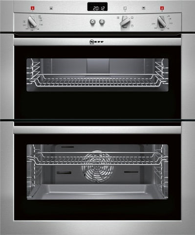 U17S32N3GB Built-under double oven Stainless steel