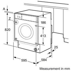 V6320X0GB Automatic washer dryer