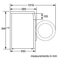 WAQ2836SGB Automatic washing machine