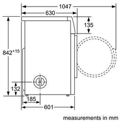 Vented tumble dryer WTA74200GB