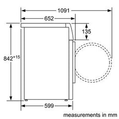 WTB86590GB Condenser dryer
