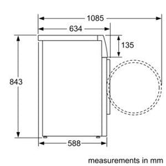WVH28422GB Automatic washer dryer